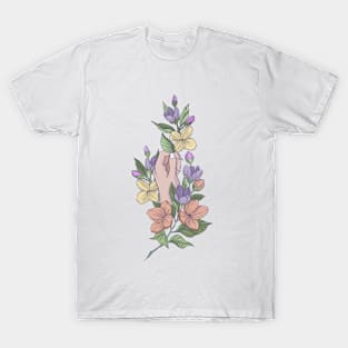 Handle flowers T-Shirt